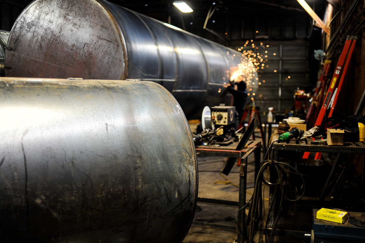 Custom tank fabrication