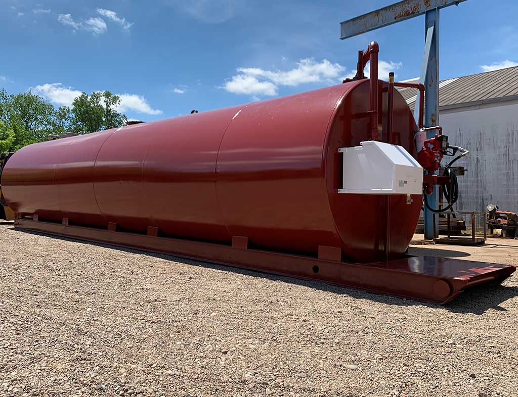 12,000 Gallon Double Wall Fuel Tank For Sale - Houston TX Delta Tank Inc